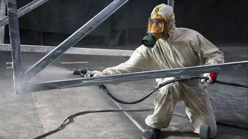 Heavy-duty painting job